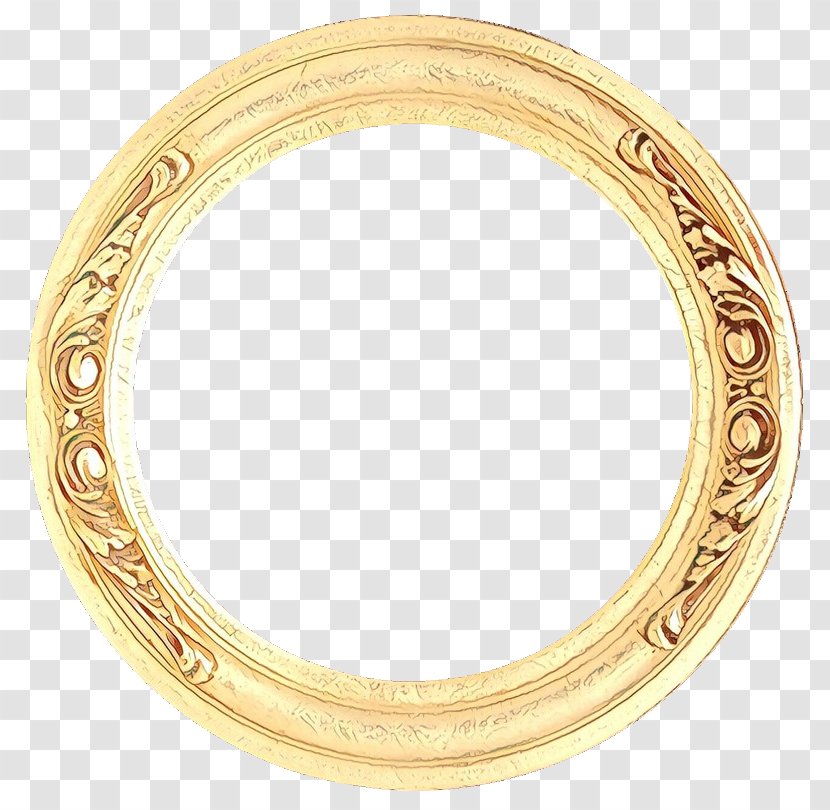 Body Jewelry Yellow Fashion Accessory Jewellery Metal - Brass - Gold Oval Transparent PNG