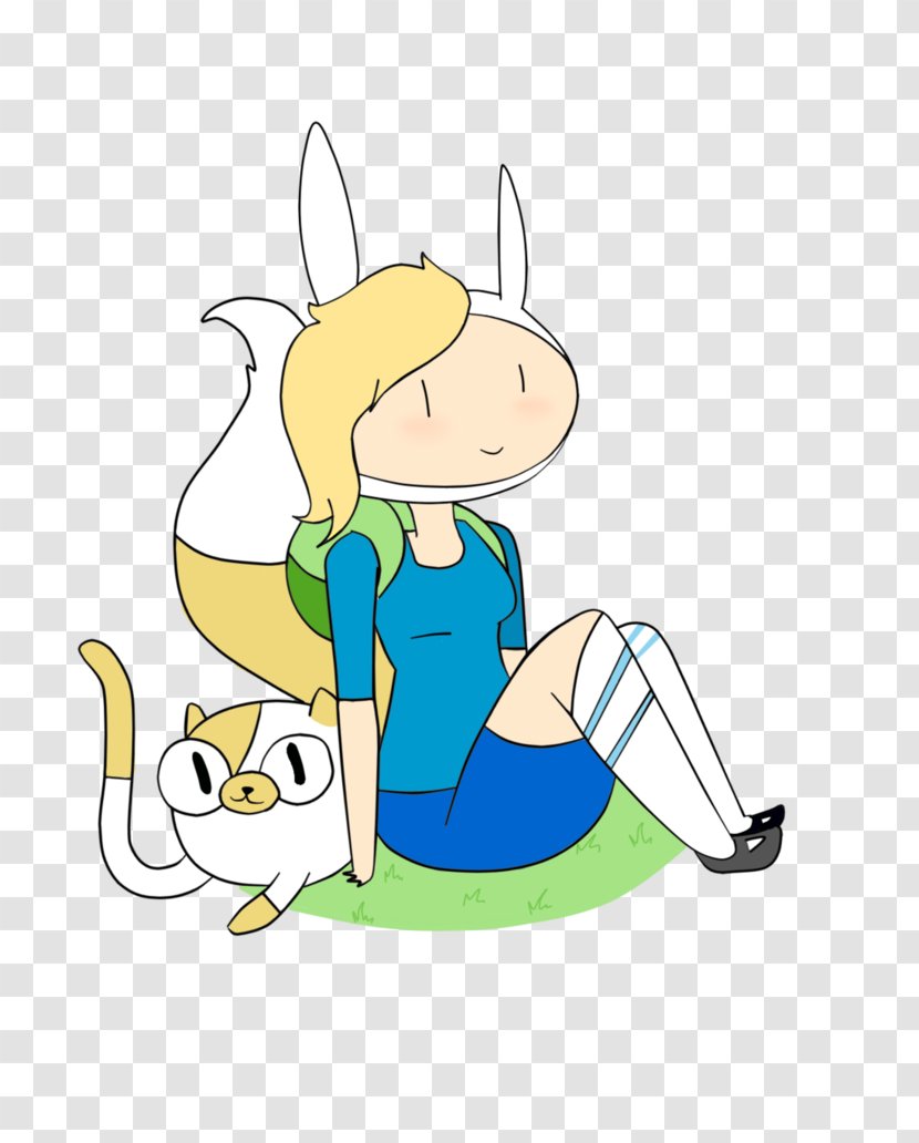 Finn The Human Fionna And Cake DeviantArt - Joint - Adventure Time Transparent PNG