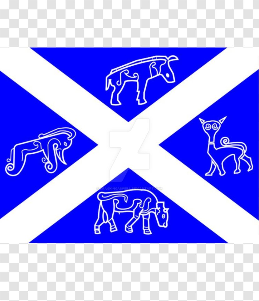 Logo Brand Bumper Sticker Decal - Scotland Flag Transparent PNG