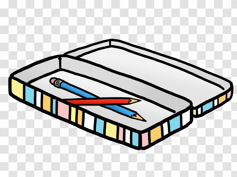 Pencil Case Clip Art - Rectangle - Stationary Cliparts Transparent PNG