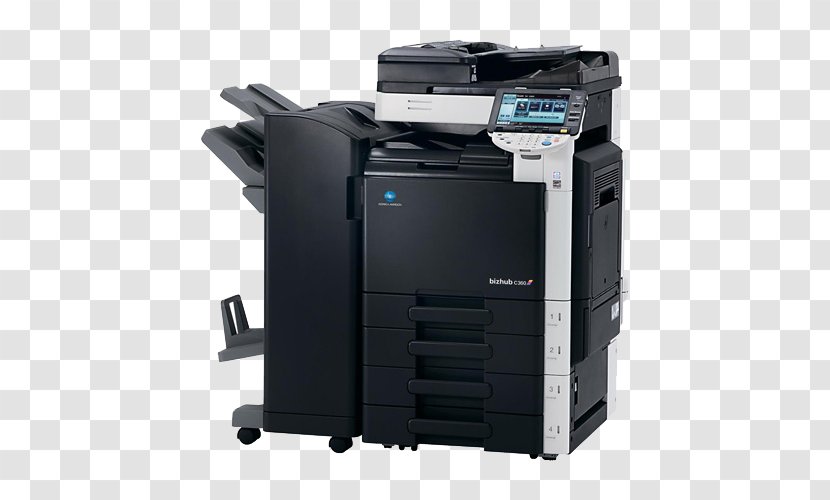 Paper Photocopier Printing Printer Konica Minolta - Technology Transparent PNG