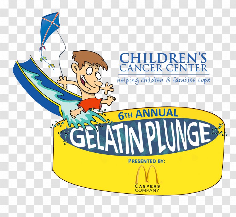 Logo Children's Cancer Center Brand Gelatin - Text - Plummeted Frame Transparent PNG