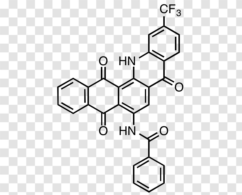 Anthraquinone Dye Disperse Red 9 Mordant - Acid - Line Art Transparent PNG