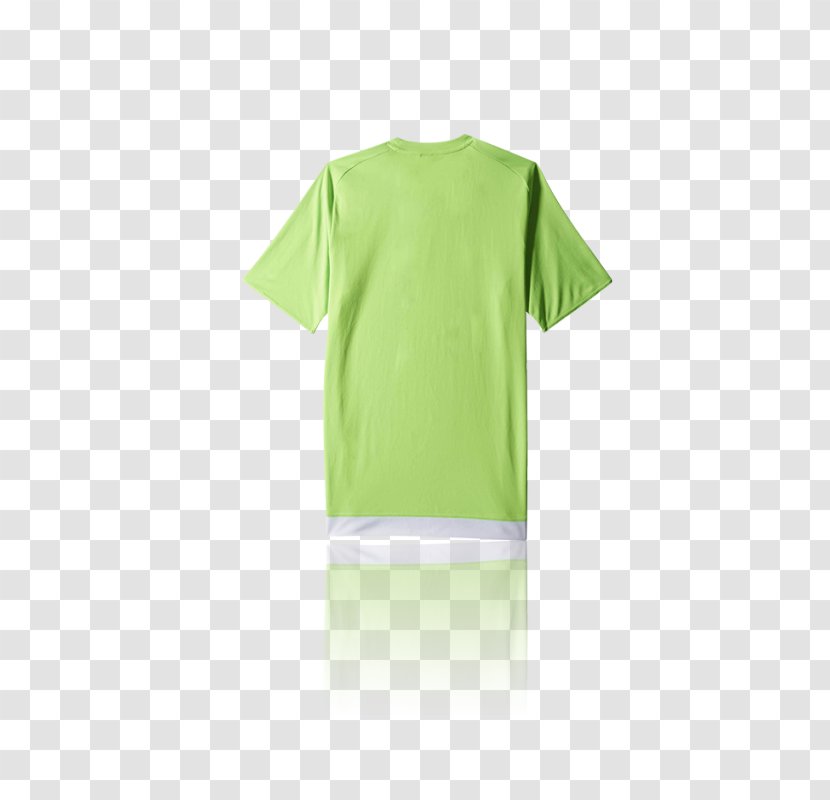 T-shirt Shoulder Green Sleeve - Yellow Transparent PNG