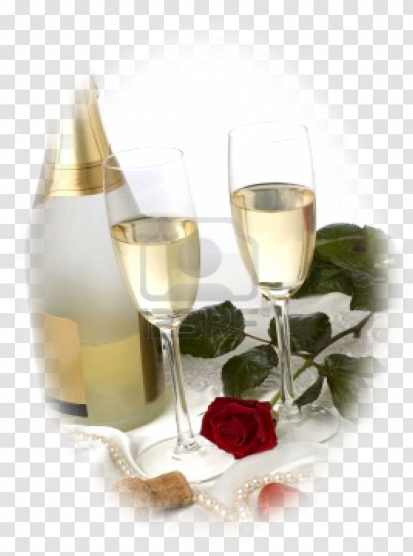 Champagne Glass Wine Birthday Cake - Gift Transparent PNG