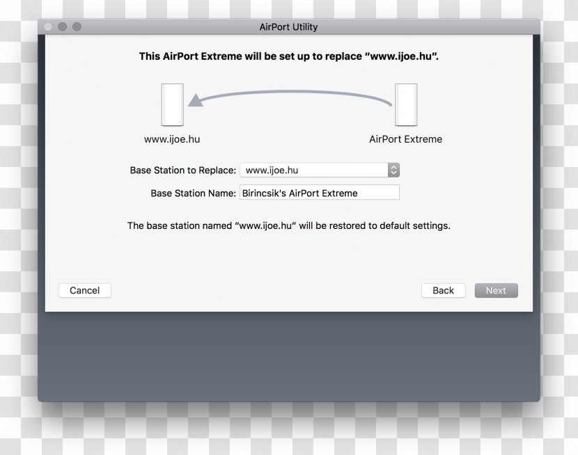 Screenshot AirPort Express Macintosh Computer Software - Brand - The Base Station Transparent PNG