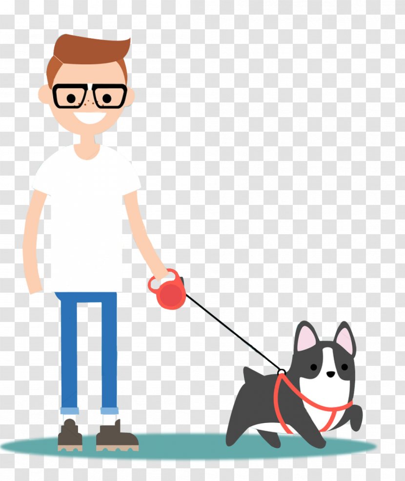 Dog Walking Pet Sitting Cat Leash - Like Mammal Transparent PNG