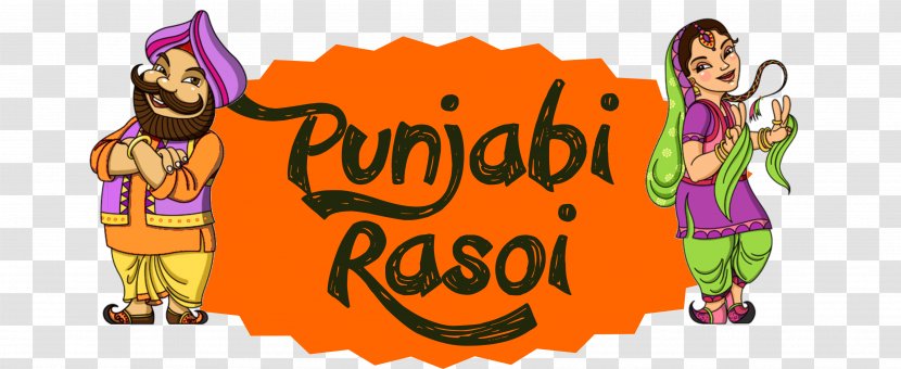 Punjabi Cuisine Indian Language Yuvi DI Rasoi - Art - Veg Thali Transparent PNG