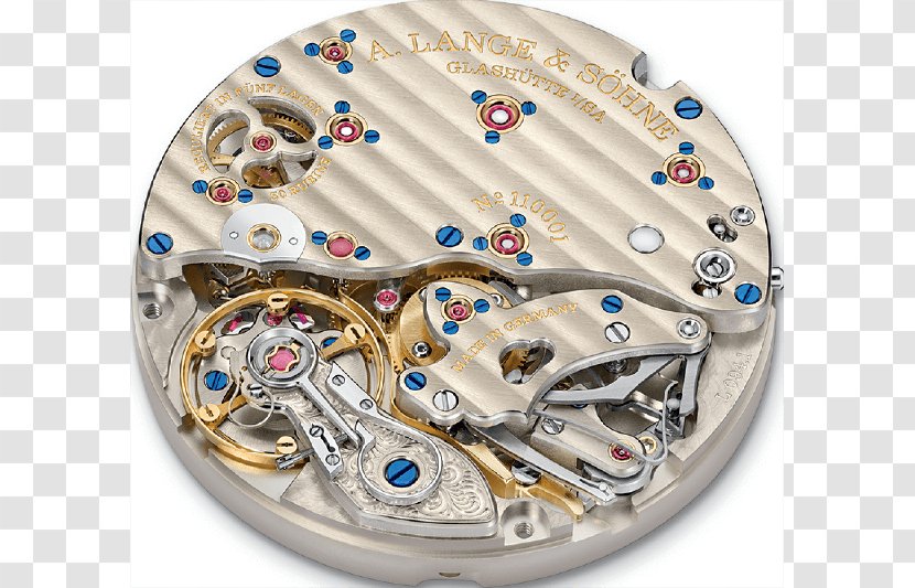 Automatic Watch Jewel Bearing Movement A. Lange & Söhne - Blancpain Transparent PNG