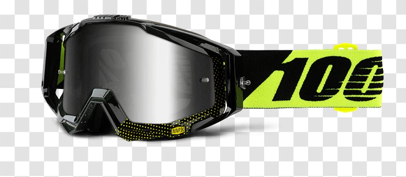 Goggles Motocross Motorsport 100% Accuri Forecast Goggle Roll-Off Film System - Personal Protective Equipment - Tachanka Buff Transparent PNG