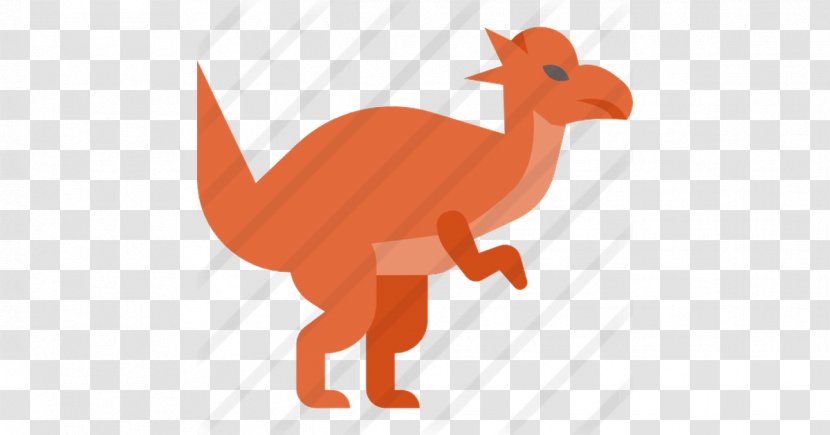 Velociraptor Character Carnivora Clip Art - Beak - Orange Transparent PNG
