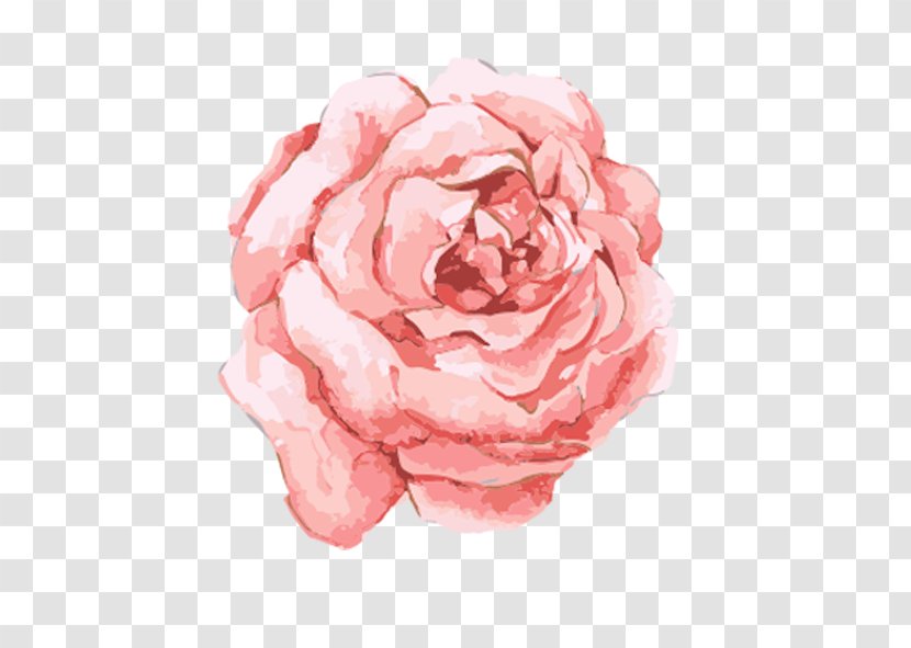 Watercolor: Flowers Watercolor Painting Pink - Rose Transparent PNG