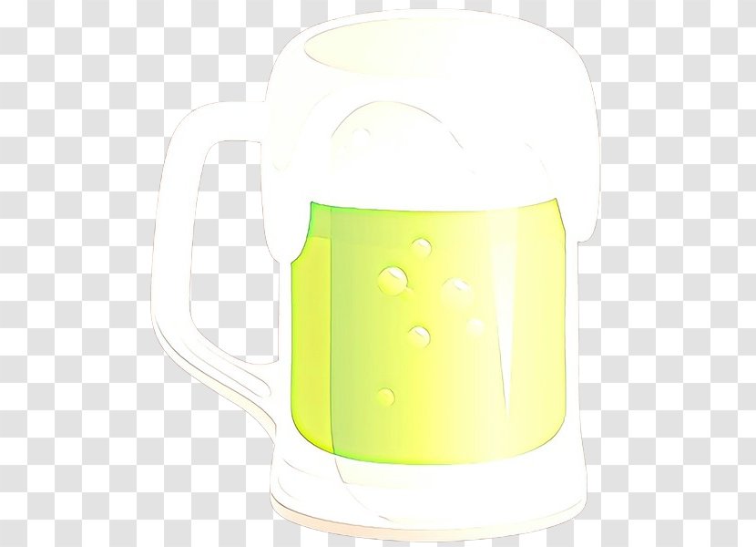 Green Yellow Beaker Drinkware Clip Art Transparent PNG