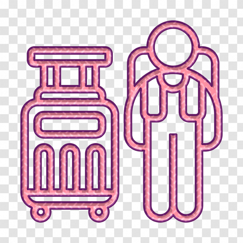 Tourism Icon Hotel Services Icon Luggage Icon Transparent PNG