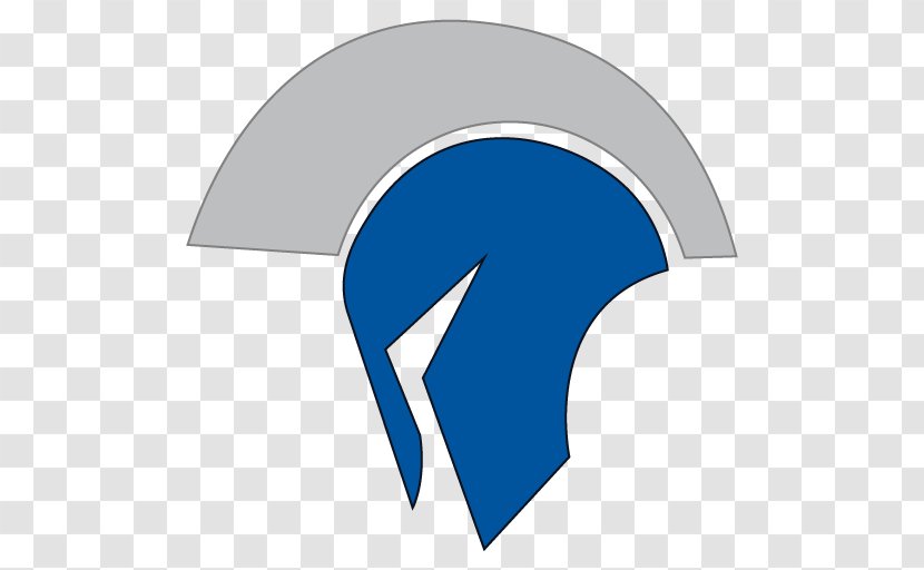 McDowell High School Erie Trojan Horse Logo Blue - Wrestler Transparent PNG