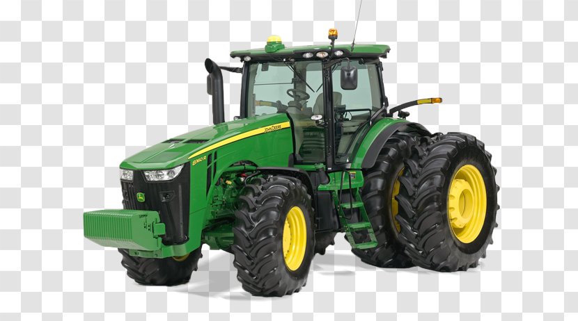 John Deere Tractor Agriculture Agricultural Machinery Heavy - Farm - Tractors Transparent PNG