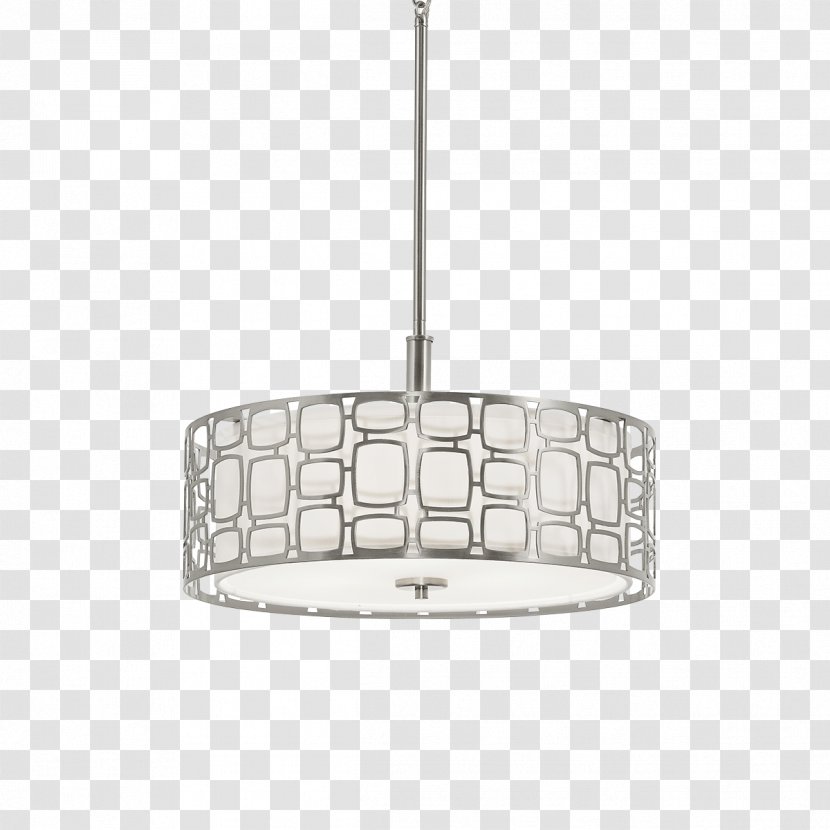 Pendant Light Lowe's Lighting Fixture - Brushed Metal Transparent PNG