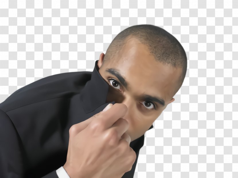 Face Nose Head Chin Forehead - Arm Gesture Transparent PNG