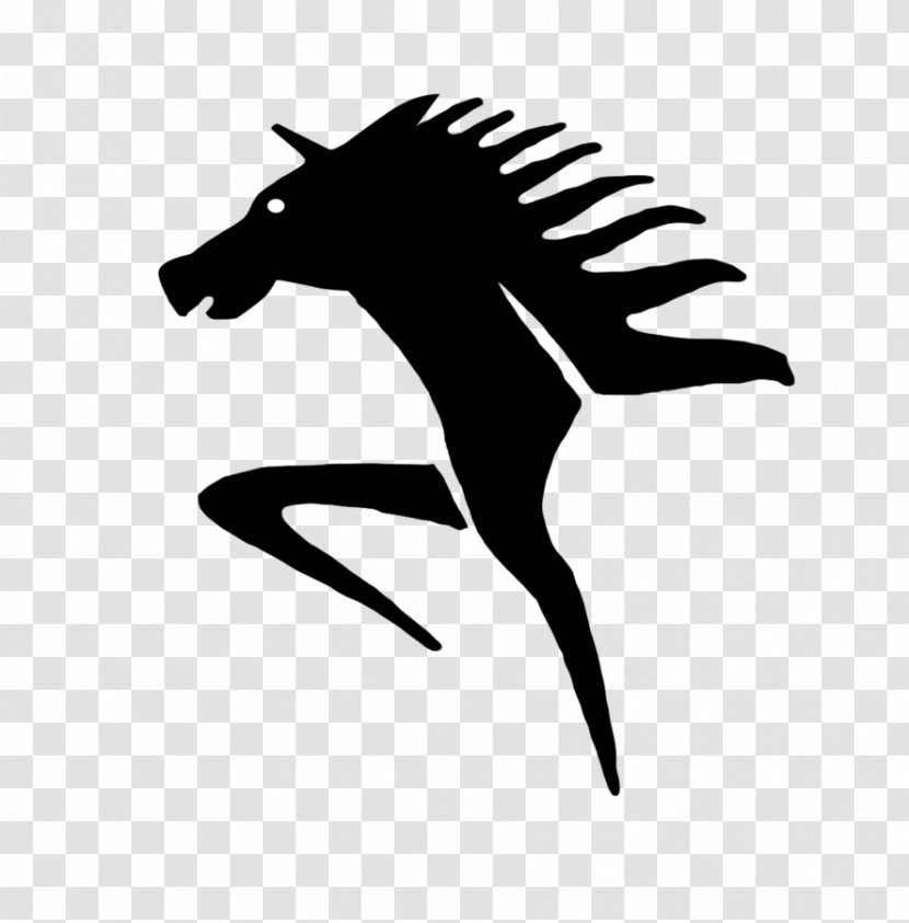 Logo Pony Editing Silhouette - Tail - Horse Race Transparent PNG