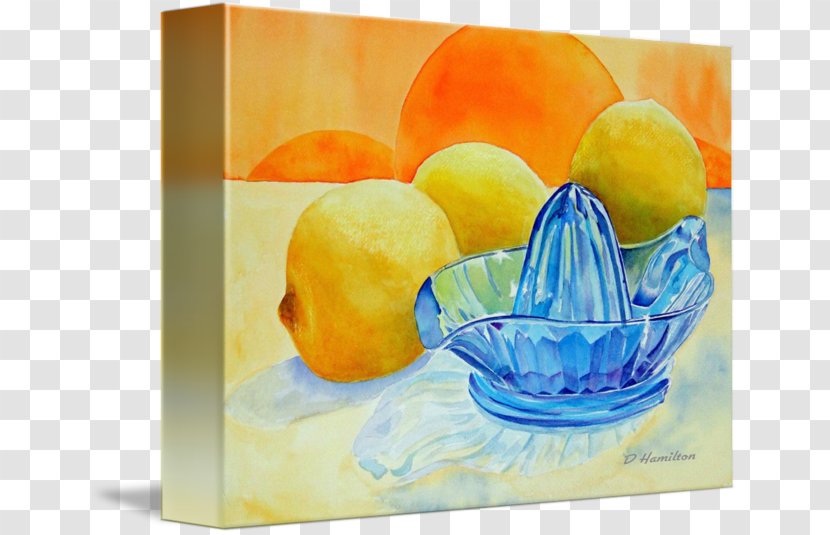 Still Life Photography Lemon Watercolor Painting - Yellow Transparent PNG