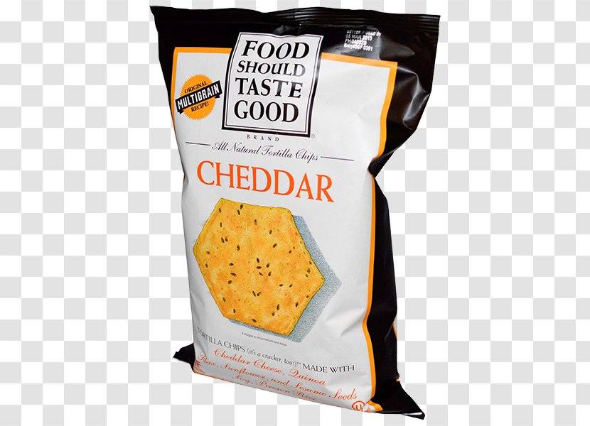 Tortilla Chip Cheddar Cheese Potato - Cracker - Good Taste Transparent PNG