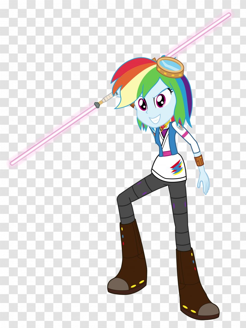 Rainbow Dash Rarity Applejack My Little Pony: Equestria Girls - Star Wars - Clothing Transparent PNG