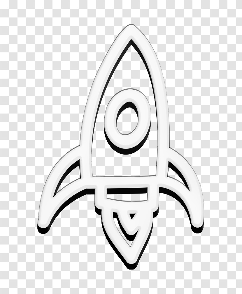 Rocket Hand Drawn Outline Icon Hand Drawn Icon Transport Icon Transparent PNG