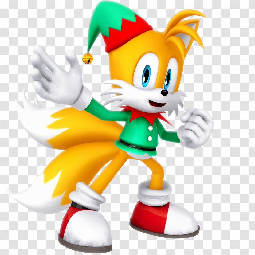 Tails Character Sonic Forces Art - Cream Transparent PNG