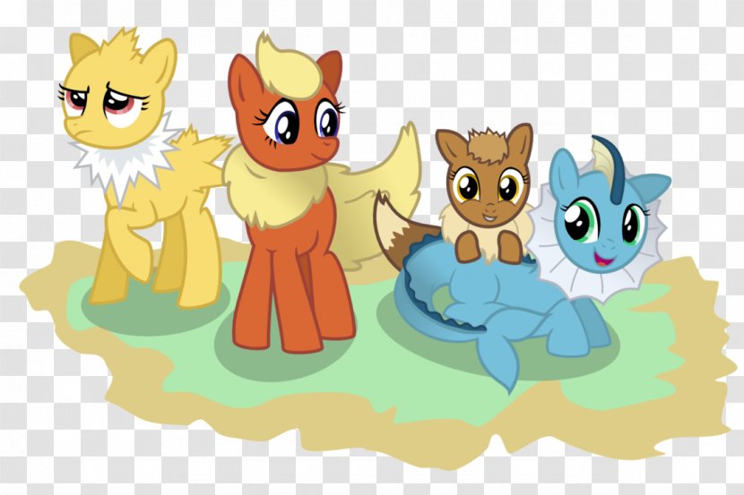 Pokémon X And Y Pony Eevee Jolteon - My Little Friendship Is Magic - Bean Sprout Transparent PNG