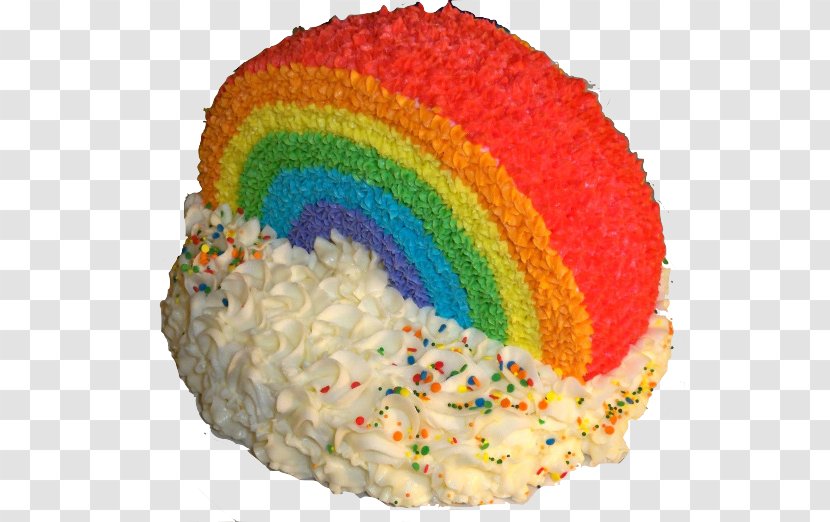 Cupcake Buttercream Frosting & Icing Royal - Rainbow Cookie - Cake Transparent PNG