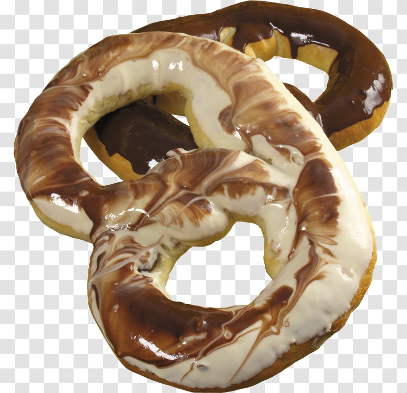 Pretzel Bagel Danish Pastry Simit Kringle - Bun Transparent PNG