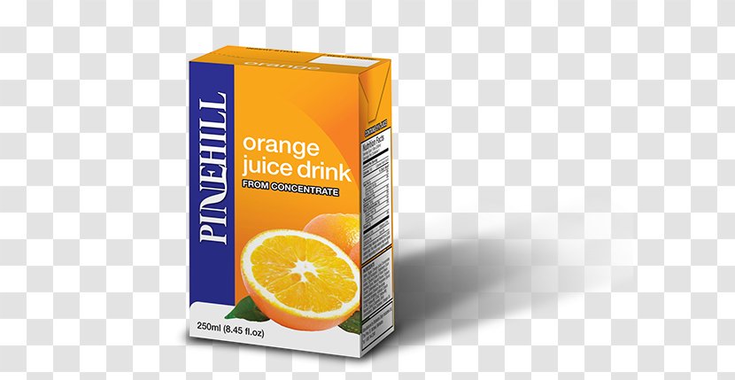 Orange Juice Milk Drink - Juicebox - Pack Transparent PNG