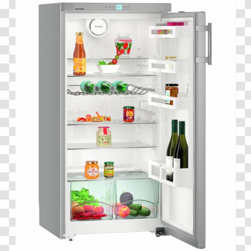 Liebherr K 2630 Refrigerator White Right Group - Shelving Transparent PNG