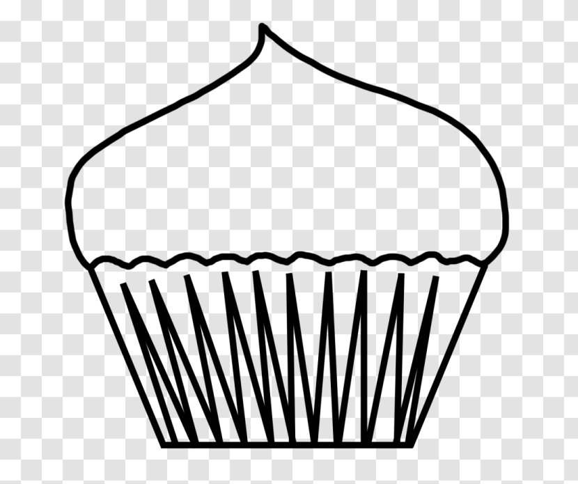 Cupcake Muffin Birthday Cake Clip Art - Coloring Book Transparent PNG
