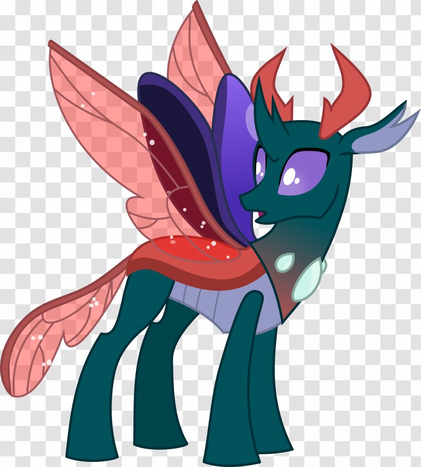 My Little Pony Changeling - Silhouette Transparent PNG
