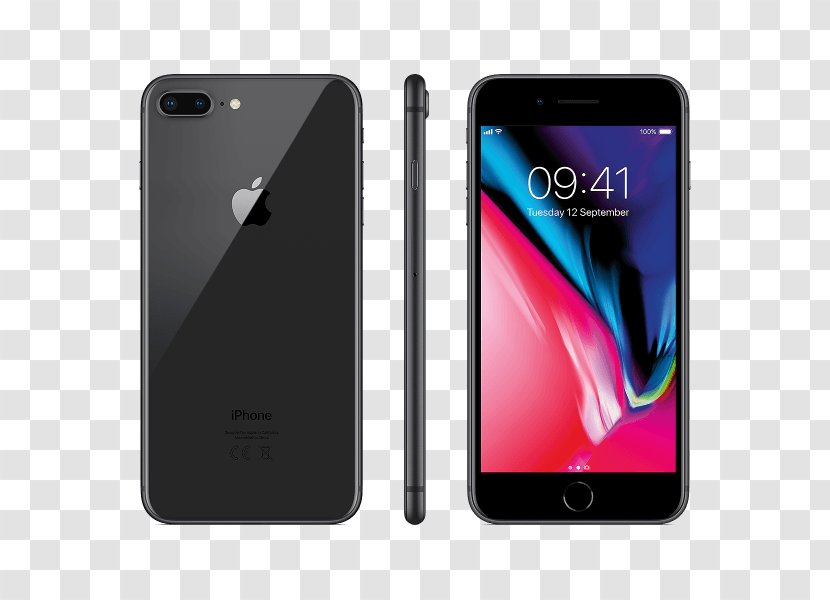 Apple IPhone 8 Plus Smartphone - Telephone - Iphone Transparent PNG