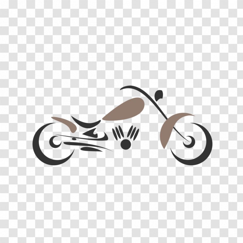 Motorcycle Chopper Logo - Airplane Transparent PNG