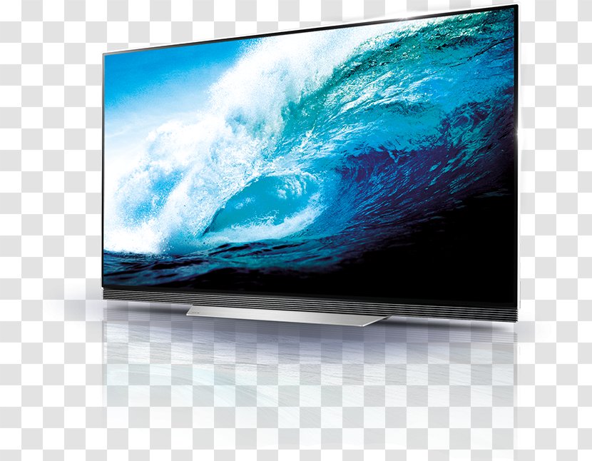 OLED 4K Resolution LG Electronics Television - Screen - Product Promotion Banner Material Download Transparent PNG