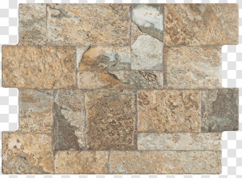 Samboro Tile Floor Facade - Rock Garden - Musgo Transparent PNG