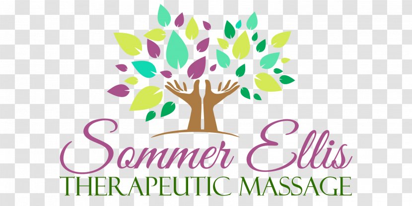 Sommer Ellis Therapeutic Massage Therapy Logo 3rd Street Southeast - Alberta - Text Transparent PNG