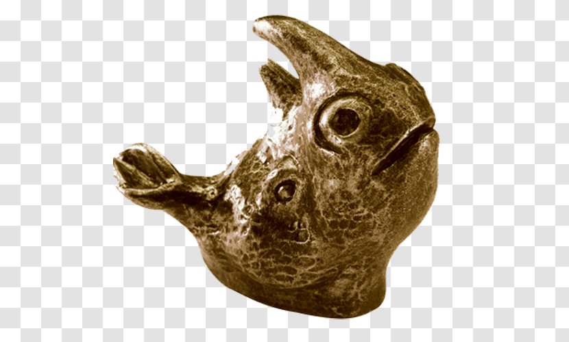 Rhinoceros Snout Metal Brass Antique - Rhino Head Transparent PNG