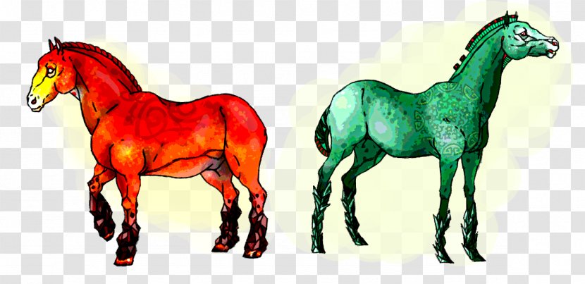 Mustang Foal Stallion Colt Mare - Pack Animal Transparent PNG