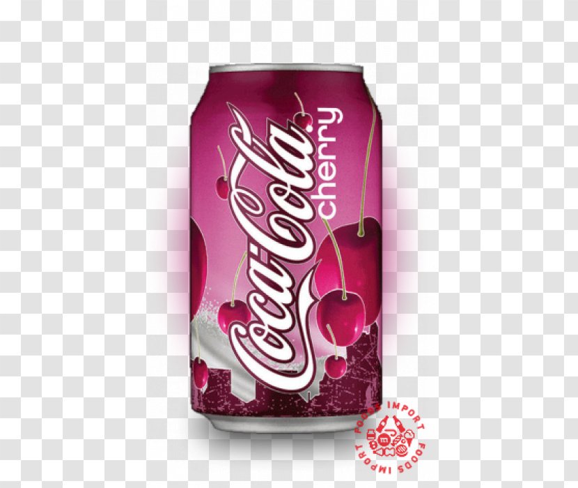 Coca-Cola Cherry Fizzy Drinks Diet Coke - Cocacola - Imported Food Transparent PNG