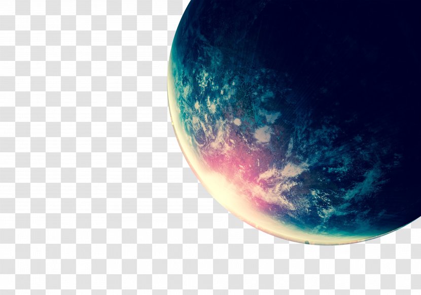 Planet Science Fiction - Atmosphere - Sci-fi Material Transparent PNG