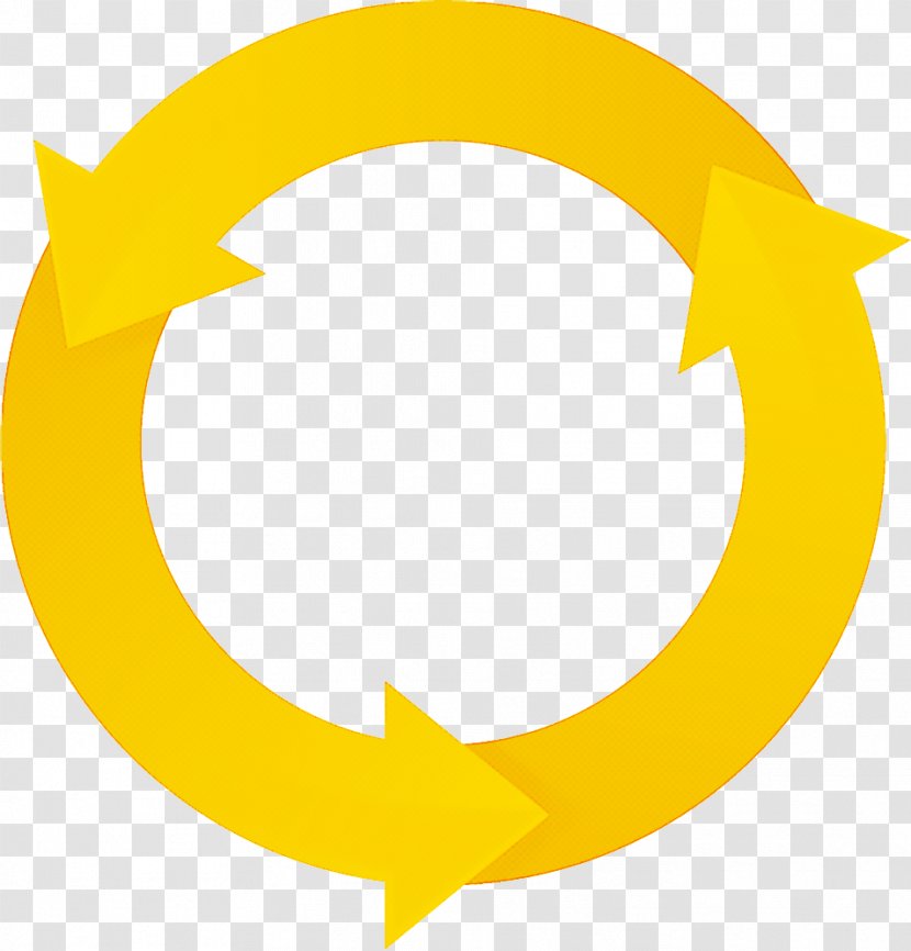 Yellow Circle Symbol Transparent PNG