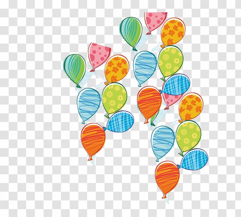 Color Balloon Clip Art - Archive - Colored Balloons Transparent PNG
