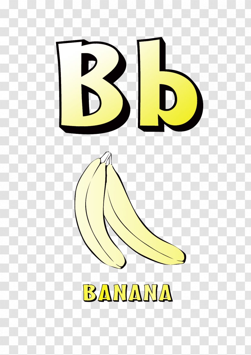 Letter English Language Logo Alphabet Word - Banana - D&ad Transparent PNG