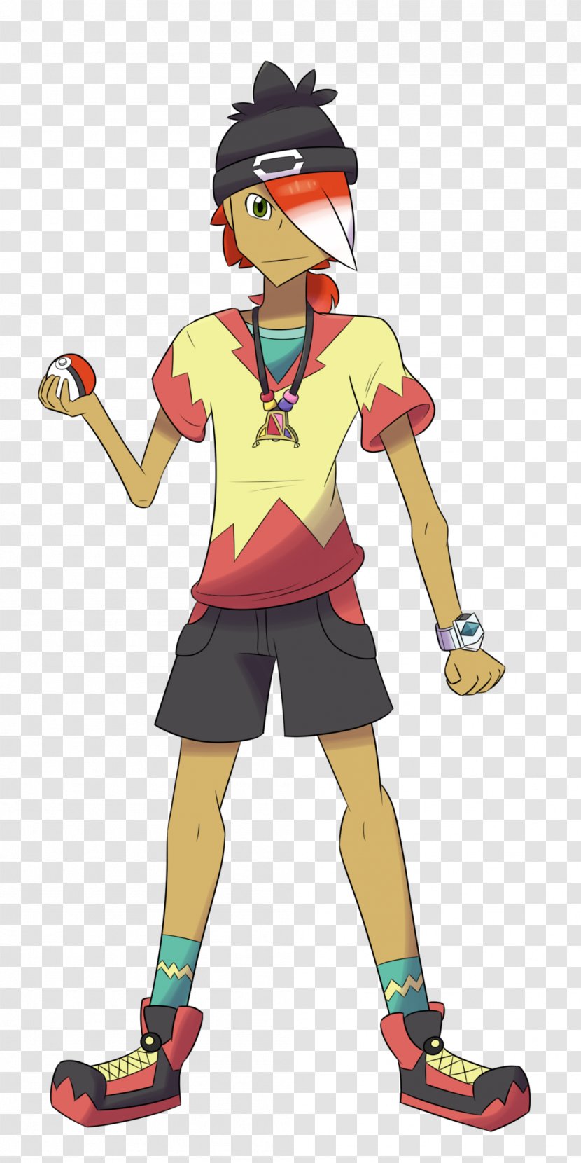 Pokémon Sun And Moon Trainer DeviantArt - Joint - Ryuki Transparent PNG