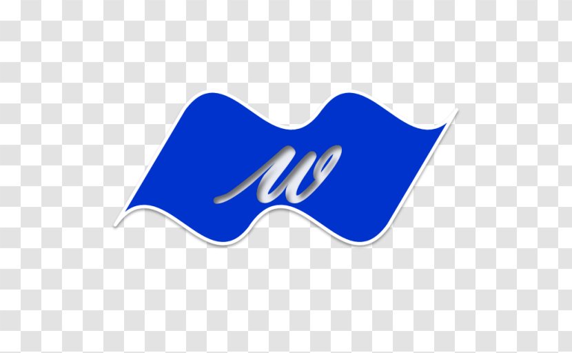 Cloth Napkins Sanitary Napkin Logo Tampon Blog - Electric Blue - Wing Transparent PNG