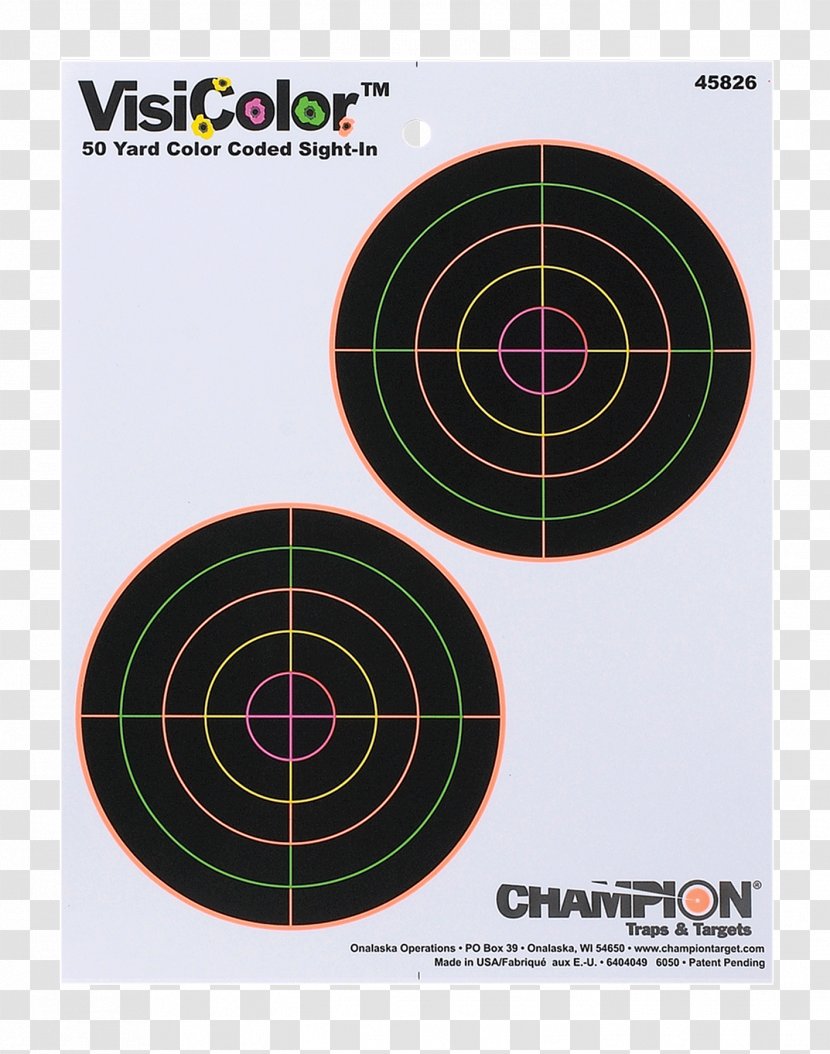 Bullseye Bullet Trap Caliber Shooting Target Rimfire Ammunition - Watercolor Transparent PNG